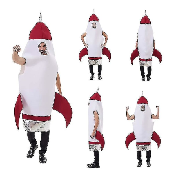 Polyester Rocket-space Cosplay Kostume Halloween Festival Cosplay Suit Til Masquerade Party