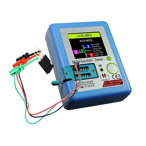 LCR-MF9 TFT LCD Display Multimeter Transistor Tester Diode Triode Kondensator Modstand Test Meter MO