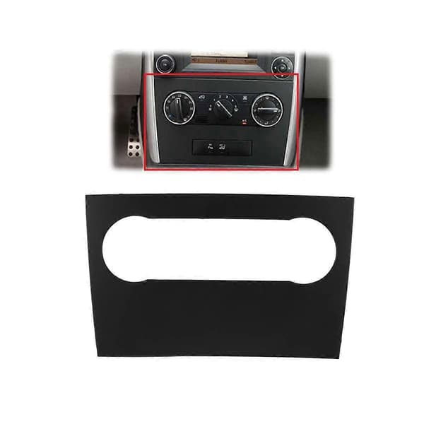 Bilradio Fascia för A-Klass (W169) 2004-2012 Dash Kit Install Facia Panel Konsolram Adapter Pl