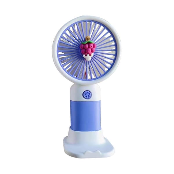 Mini USB Håndholdt Ventilator Multifunktionel Bordmodel med Stand Elektrisk Ventilator Studenter Udendørs Bærbar Lille Ventilator E