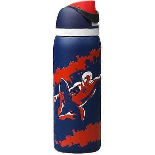 Owala Freesip 24/32oz Vannflaske Rustfritt Stål Blå Spider Man 24oz