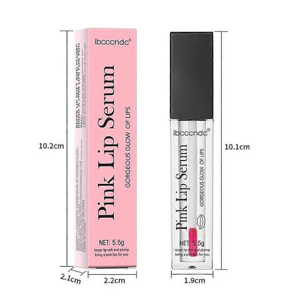 1*Leppereparasjon Leppelysende Serum Plumper Fader Leppelinjer Varig Lang Leppe |UK]