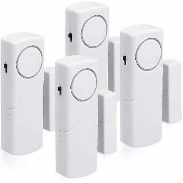Vinduesalarm Trådløs Anti-Indbrud Magnetisk 100 dB