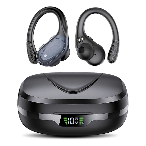 BX-17 Bluetooth 5.3 In-Ear Øretelefoner med Mikrofon - Svart