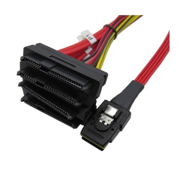 Mini SAS36P SFF 8087 til SAS29P SFF-8482 Kabel Transmissionskabel MINI Datakabel 1M