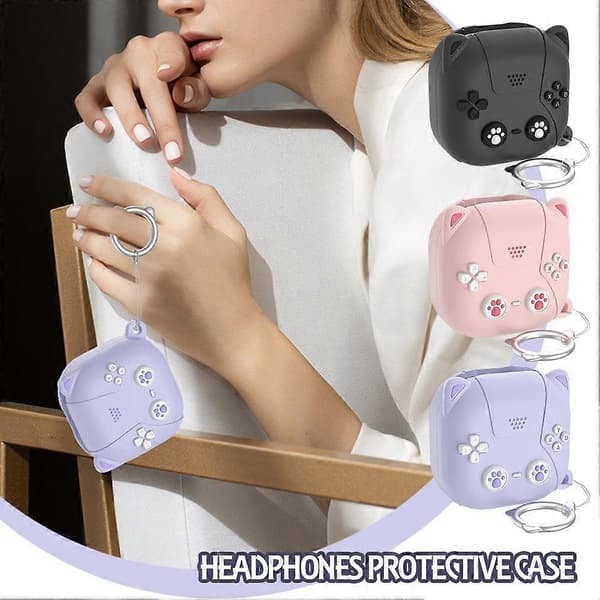 Passende Galaxy buds2pro øretelefondeksel live switch bluetooth beskyttelsesdeksel Dark gray