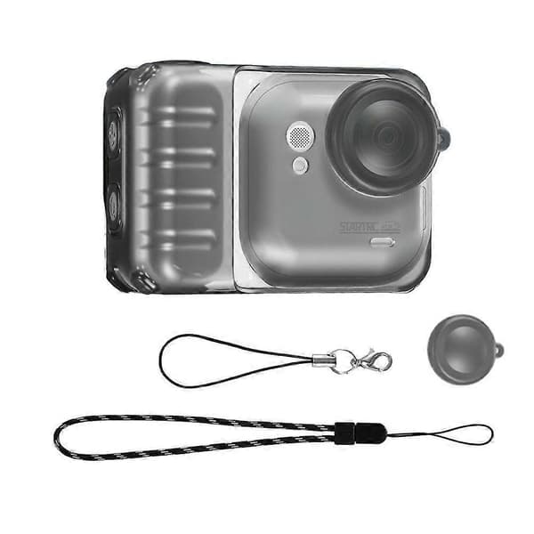 För Insta 360 Goultra skyddsfodral Matte black