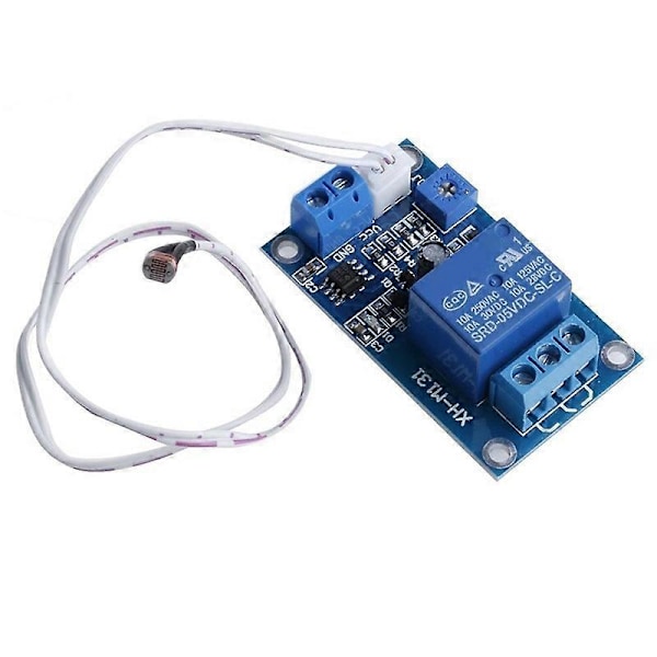 12V Lysstyringskontakt Fotoresistor Relæmodul Detektionssensor XH-M131