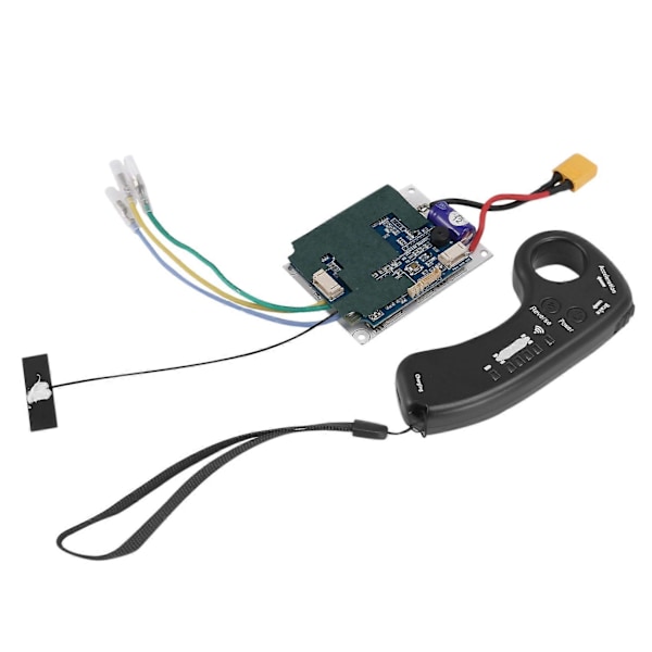 Elektrisk skateboard, enkel drivmotor, navmotor, kontrollerset, longboard, ESC, skoter, moderkort med fjärrkontroll