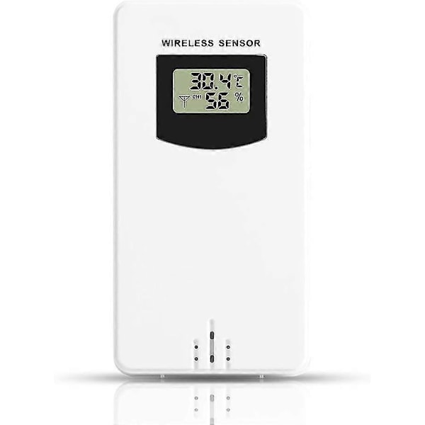 Nye produkter i 2025, vejrstationstilbehør, trådløs sensorprobe temperaturmonitor udendørs erstatningssensor