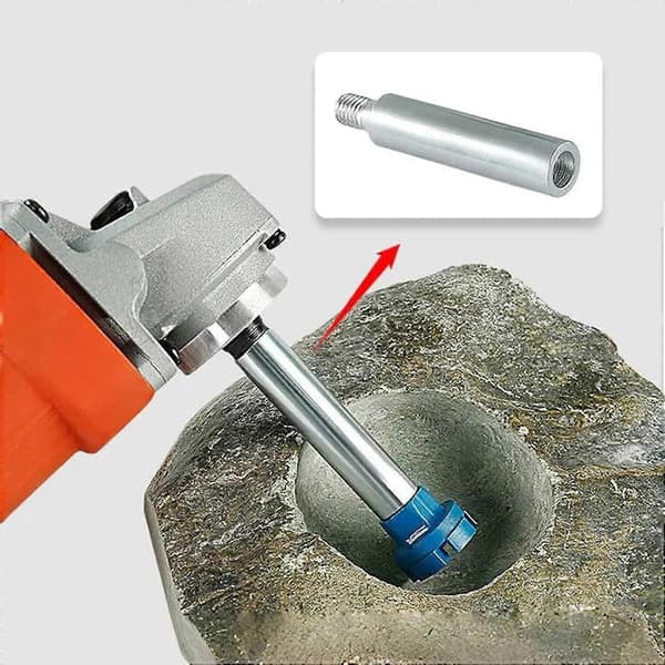 Ahtopmall 1 tomme slitesterkt mini flatt slipehode, mini diamantslipehoder Bule5