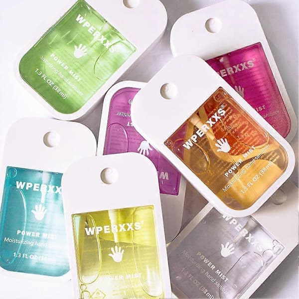 Power Mist Moisturizing Hand Sanitizer Spray uppsättning