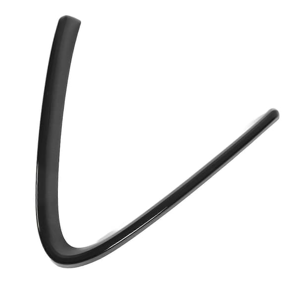 Front Grill Trim Blank Sort Ridsefast Udskiftning til Alfa Romeo Giulia 2017 til 2020