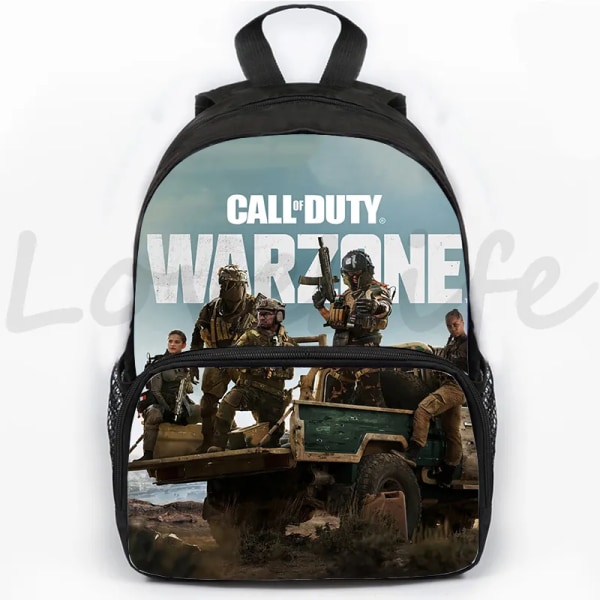 Call Of Duty Warzone 3D Print Rygsække Skoletaske til Drenge Piger Børn Rygsæk Hot Spil Skoletaske Teenagere Studenter Skoletaske 2