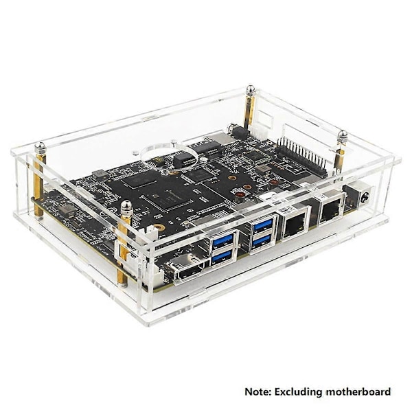 För Banana Pi F3 -F3 Akrylskal Transparent Skyddande Skal för Banana Pi -F3 Utvecklingskort