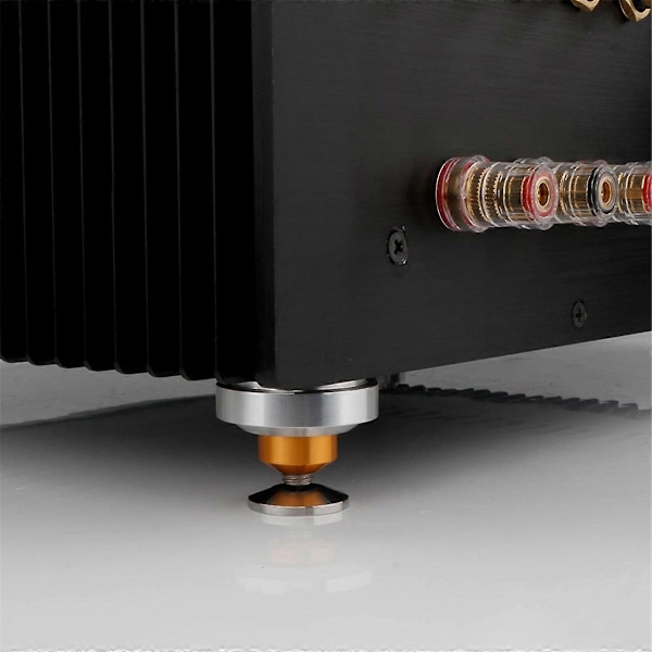 Alumiiniset eristyspiikkijalat vaimennustyyny Hifi Audio AMP -kaapille Kaiutin Levysoitin