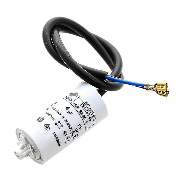 Startkondensator 4mf (8mm) P2-uk for Hotpoint/Indesit Kjøleskap og Frysere