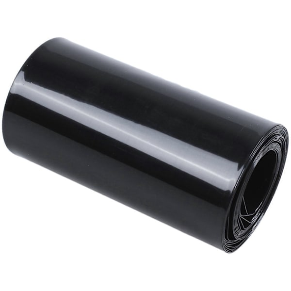 70mm/44mm PVC Krympeflex Sort 2m 6.5ft til