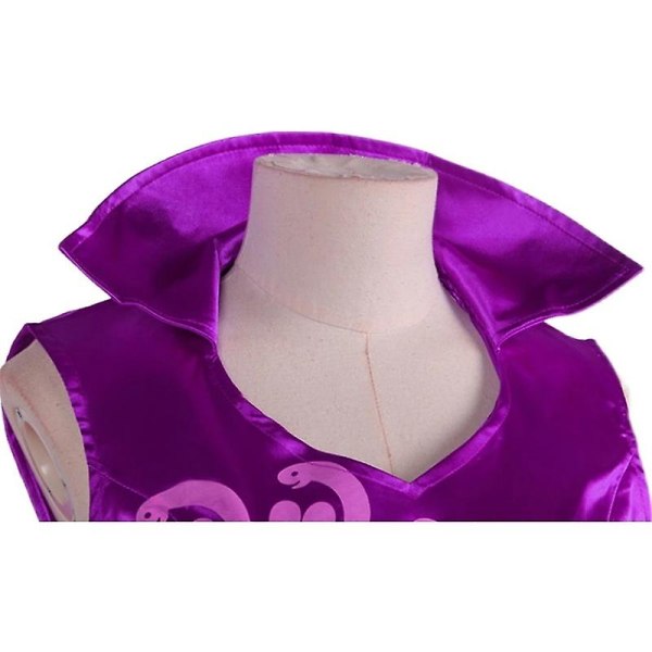Anime One Piece Boa Hancock Cosplay Kostym Örhängen Halloween Karneval Cheongsam Set XXXL