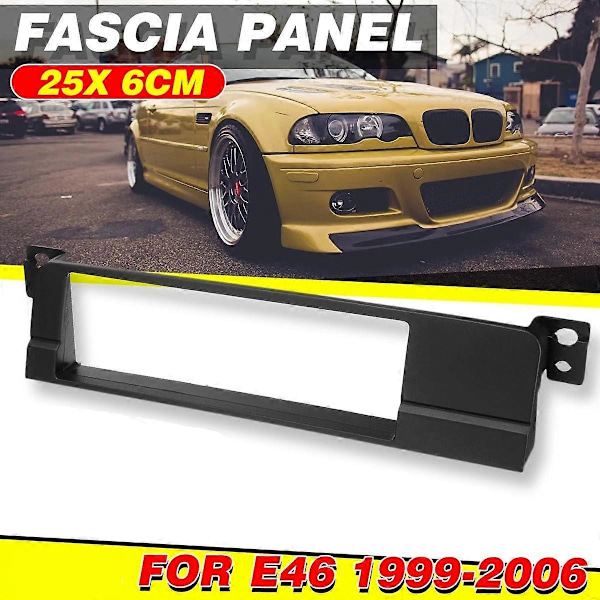1 Din Autoradion kehyspaneeli adapteri - 3 Series E46 1999-2006
