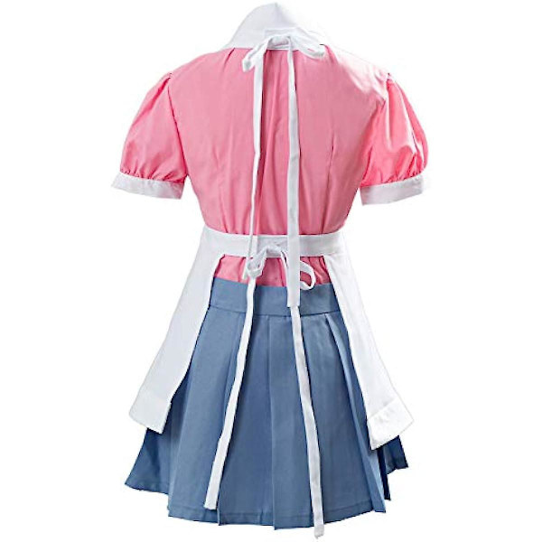 Super Danganronpa 2 Mikan Tsumiki Cosplay Kostym L