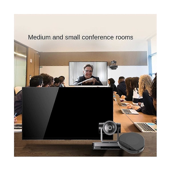 USB Konferansemikrofon Høyttaler 360 Omnidireksjonell Stemmeopptak PC Datamaskin Mikrofon, Støyreduksjon
