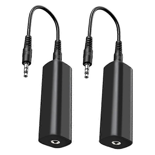 Jordforbindelsesisolator Støjfilter til Bilradio/Hjemmestereo, Jordforbindelsesisolator med 3,5 mm A