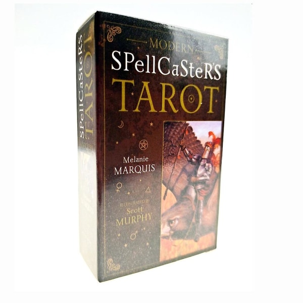 Moderne tarot-tarotkortdæk brætspil engelsk til familiegavefest spille kortspil underholdning Mystical mange