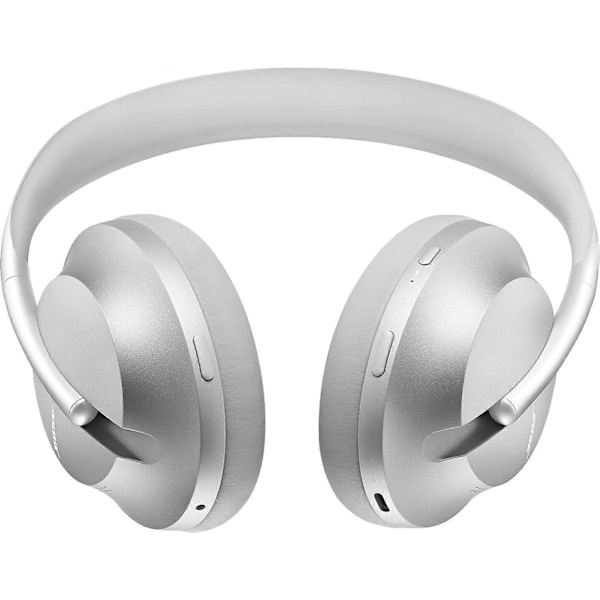 Headphones 700, melua vaimentavat Bluetooth-over-ear-langattomat kuulokkeet sisäänrakennetulla mikrofonilla selkeitä puheluita varten ja Alexa-ääniohjauksella, Silver Luxe