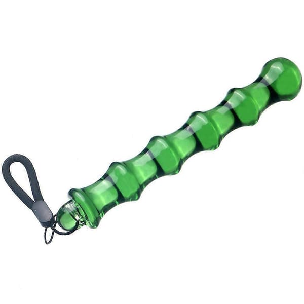 Glasmassagestav - Temperaturmångsidig, Ergonomisk Design green small