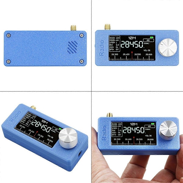 SI4732 Täyden kaistan radio 10Khz-180Mhz SMA-liitäntä Radio MHz LSB USB AM FM Tasku Mini Radio