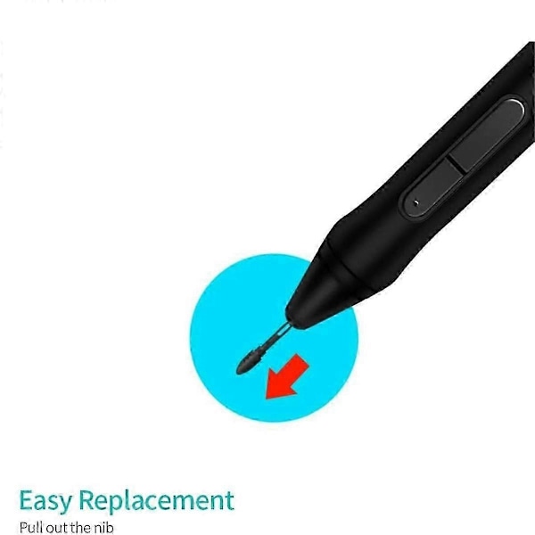 10 stk. Erstatningspennespisser for PW100 PW201 Penn H610 ProV2 H640P H950P H1060P HS610 H1161 H320M HS64