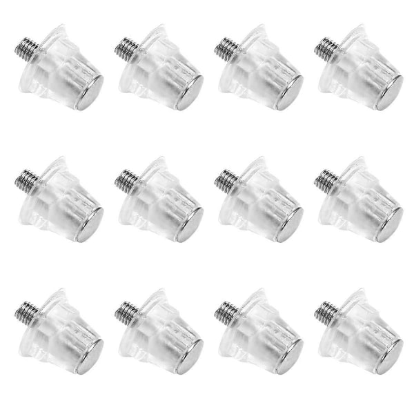 12 kpl Jalkapallokenkien Nappulat Kenkien Nappuloiden Vaihto-osa Urheilutarvike Jalkapallokenkien Piikit Avaimella 15mm