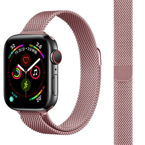 Magnetisk rem i rostfritt stål för Apple Watch 38-45mm