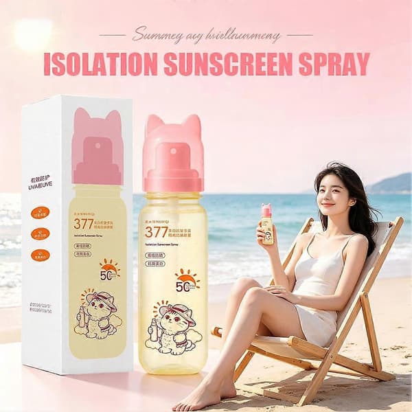MAIMIQI 377 Whitening Sunscreen Spray Multi Effect Isolerende Solcreme SPF50+ PA+++