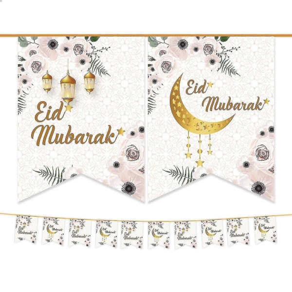 Hurtig Forsendelse Ramadan Banner Sæt Eid Banner Ramadan Dekorationer Ramadan Dekorationer Til Hjemmet Muslimsk Islam Dekoration E