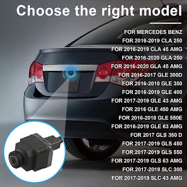 A1669059302 Backkamera Parkeringshjälp för A CLA GLA GLS W176 W117 W156 W