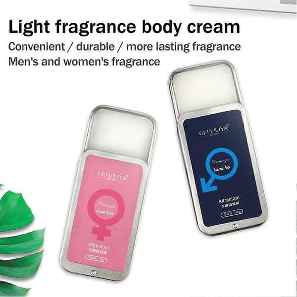 Solid Perfume Balm Long Lasting Alcohol-Free for Men Women Portable rosa