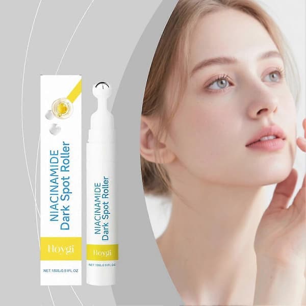 Niacinamid Roll-On Essens for Lysning av Flekker
