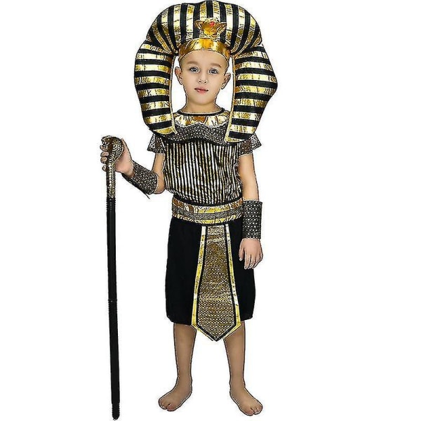 Pojat Egyptin faraon pukukuningas Egyptin puvut 104-116CM