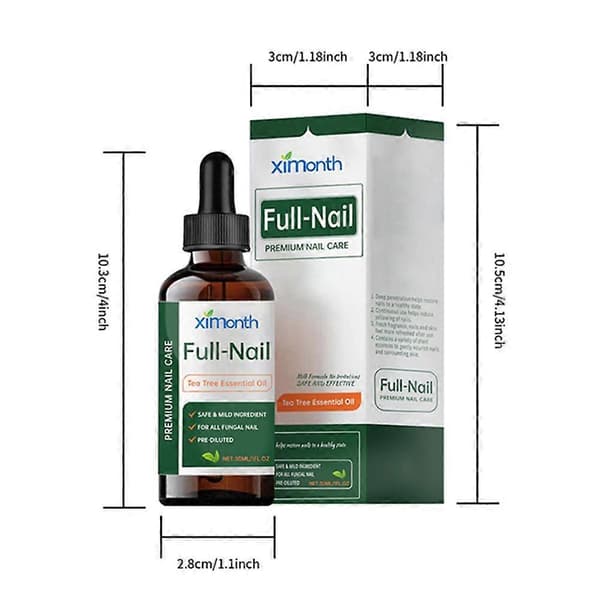 1-5 stk Tea Tree eterisk olje neglesoppbehandling eterisk olje 3 st