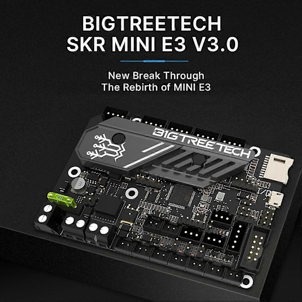 SKR MINI E3 V3.0 3D Bundkort TMC2209 3D Printer Dele til 3/5 Pro Opgradering SKR V1.4 Turbo SKR 2