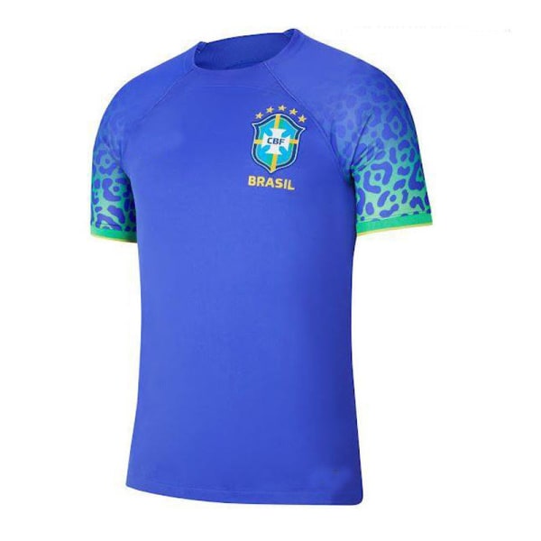22/23 Brasilien bortatröja anpassad träningsdräkt kortärmad tröja T-shirt Stam NO.6 S