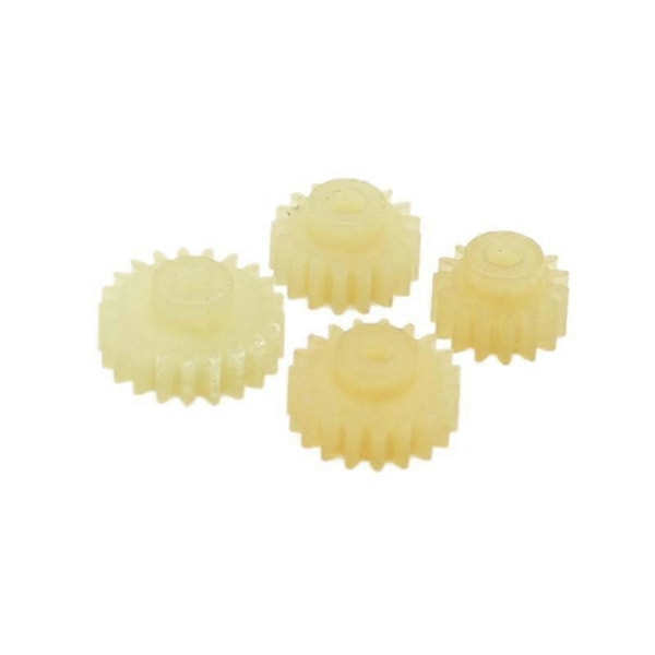 4 stk. Motor Gear Pinion Gear 284010-2256 for WLtoys 284010 284161 Ny K969 K989 284131 1/28 RC Bil S