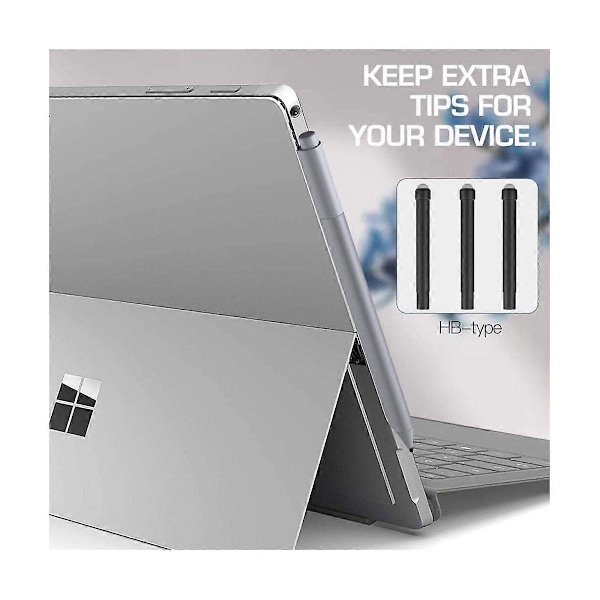 1 stk. Refill Slitesterk Pennespiss med Høy Følsomhet for Surface Pro4/5/6/7 Surface Pro Fine Surface P