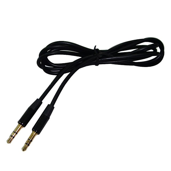 3,5 mm Auxiliary Aux Han til Han Stereo Ledning Audio Kabel til PC til MP3 Bil (Sort)