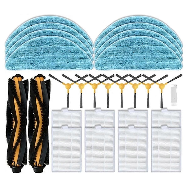 For C30B XR500 E30, 800T 820T 830T 820S Reservedeler Hepa Filter Hovedsidebørste Moppeklut