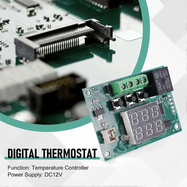 DC12V XH-W1219 Høykvalitets NTC Sensor Bryter Regulator Sensor Modul Temperaturkontroller Termo