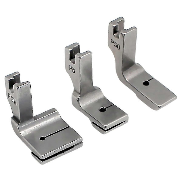 3 KPL Rypytys-/Poimutusjalka P5 P50 P5W teollisuusompelukoneeseen Brother