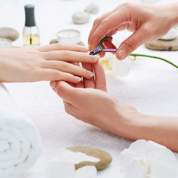 3-delars Set Skalare Skalare Tång Spetsigt Blad Skalare Rostfritt Stål Nagelknipsare Nageltrimningsverktyg.